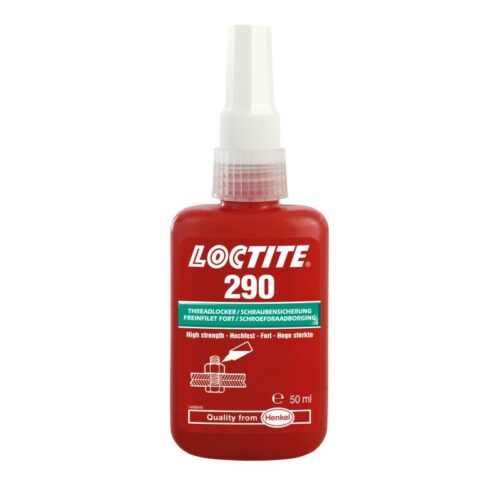 Loctite 290 – 50 ml – Izdelek za varovanje vijakov srednje/visoke trdnosti – 9002010000866